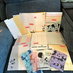 Happy Planner Mickey & Minnie Mouse Classic Size paper Bundle